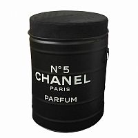 декоративная бочка-пуф chanel №5 black m в Нижнем Новгороде