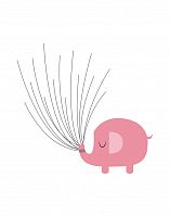 постер pink elephant а4 в Нижнем Новгороде