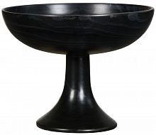 ваза настольная makonde black chalice в Нижнем Новгороде