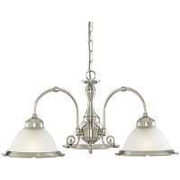 подвесная люстра arte lamp american diner a9366lm-3ss белая в Нижнем Новгороде