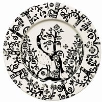 тарелка taika черно-белая в Нижнем Новгороде