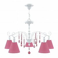 подвесная люстра lamp4you provence e4-05-wm-lmp-o-27-crl-e4-05-pk-dn в Нижнем Новгороде