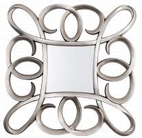 зеркало серебряное квадратное в фигурной раме silver swirl frame от rvastley в Нижнем Новгороде