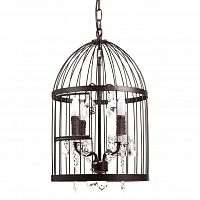 люстра vintage birdcage (51*34*54) коричневая в Нижнем Новгороде
