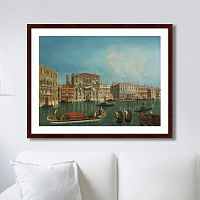 картина: venice, palazzo foscari and palazzo balbi, 1735г. в Нижнем Новгороде