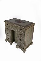 стол mini pedestal desk зеленый с рисунком в Нижнем Новгороде