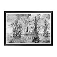 арт-постер «брейгель: три военных корабля» в Нижнем Новгороде