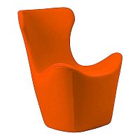 кресло papilio lounge chair оранжевое в Нижнем Новгороде