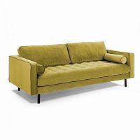 диван bogart sofa 2 двухместный темно-желтый от la forma (ex julia grup) в Нижнем Новгороде