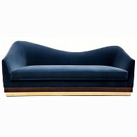 диван hughes sofa прямой синий в Нижнем Новгороде