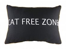 подушка с надписью cat free zone в Нижнем Новгороде