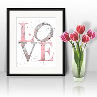 постер love а4 в Нижнем Новгороде