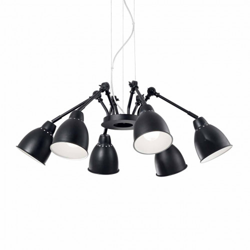 подвесная люстра ideal lux newton sp6 nero в Нижнем Новгороде