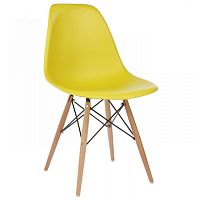 стул деревянный eames pc-015 yellow в Нижнем Новгороде