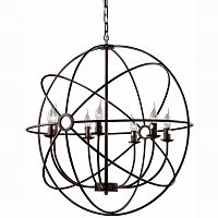 люстра foucault's orb crystal nude коричневая в Нижнем Новгороде