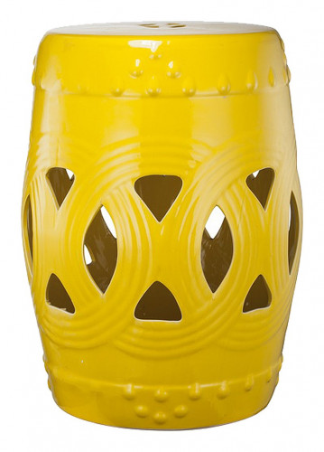 керамический столик-табурет fence stool yellow в Нижнем Новгороде