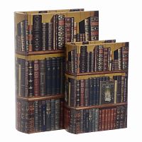 шкатулки-книги, набор из 2 шт. мультиколор в Нижнем Новгороде