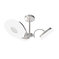 потолочная светодиодная люстра idlamp frittelle 107/3pf-ledwhitechrome в Нижнем Новгороде