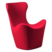 кресло papilio lounge chair красное в Нижнем Новгороде