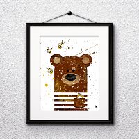 постер bear а4 в Нижнем Новгороде