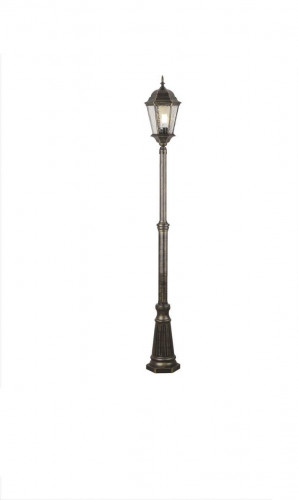 садово-парковый светильник arte lamp genova a1207pa-1bn в Нижнем Новгороде