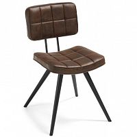 стул lola seat pu brown ноги эпоксидный черный c592u09 от la forma (ex julia grup) в Нижнем Новгороде