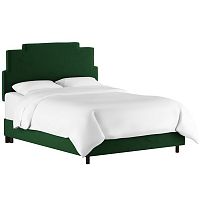 кровать двуспальная 180х200 зеленая paxton emerald velvet в Нижнем Новгороде