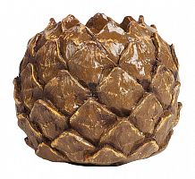 подсвечник рождественский коричневый в виде шишки christmas small, 8 см в Нижнем Новгороде