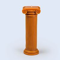 свеча высокая оранжевая hestia column в Нижнем Новгороде