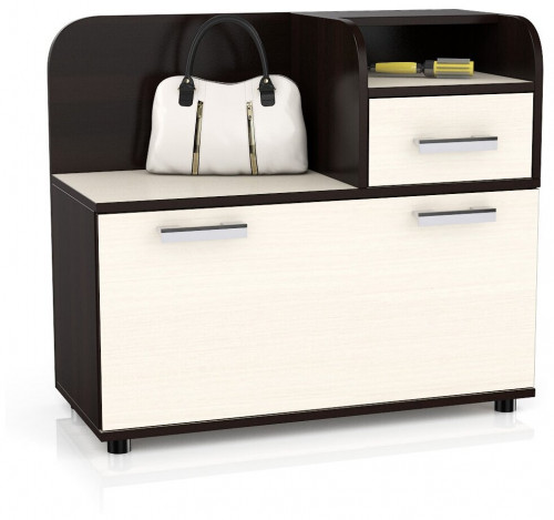 тумба для обуви пэ пять 800, цвет венге/дуб в Нижнем Новгороде