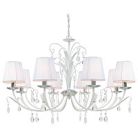 подвесная люстра arte lamp romana snow a1743lm-8wh в Нижнем Новгороде