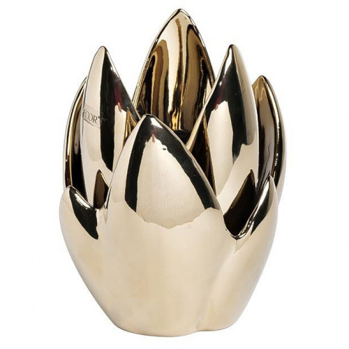 подсвечник золотой 13x13x19.5 см в Нижнем Новгороде