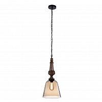 подвесной светильник crystal lux deco sp1 a amber в Нижнем Новгороде