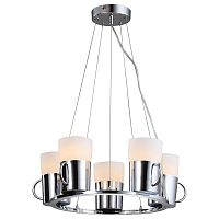 подвесная люстра arte lamp brooklyn a9484sp-5cc хром в Нижнем Новгороде