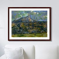 картина: mont sainte-victoire, 1906г. в Нижнем Новгороде