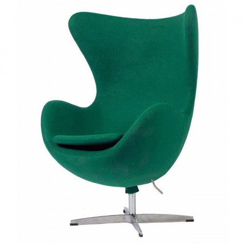 кресло egg chair темно-зеленое в Нижнем Новгороде
