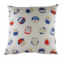 подушка с принтом owl print blue в Нижнем Новгороде