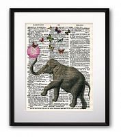 постер elephant and balloon а3 в Нижнем Новгороде