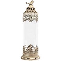 подсвечник золотой с крышкой с птицей и резьбой «верона», 40 см в Нижнем Новгороде