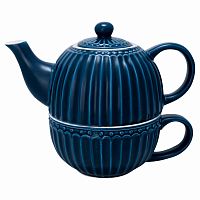 чайник с чашкой alice dark blue в Нижнем Новгороде