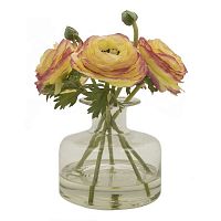 композиция из искусственных цветов в вазе лютики в Нижнем Новгороде