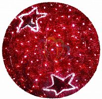 фигура led шар 120 см, красный в Нижнем Новгороде