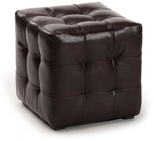 пуф шарм-дизайн люкс коричневый в Нижнем Новгороде