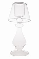 подсвечник стеклянный в виде лампы ночник, 27 см в Нижнем Новгороде