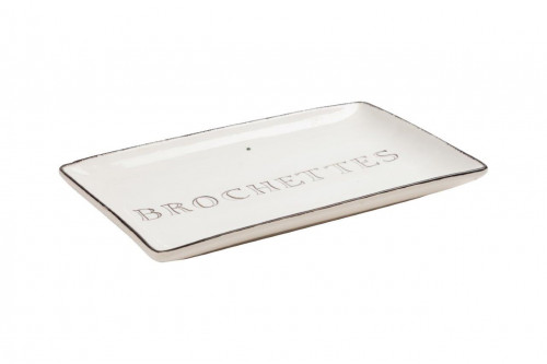 декоративное блюдо brochettes white в Нижнем Новгороде
