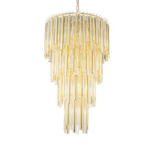 люстра gigi 13 gold от delight collection прозрачная/золото в Нижнем Новгороде