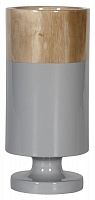 ваза настольная rustic chic tube wood grey в Нижнем Новгороде