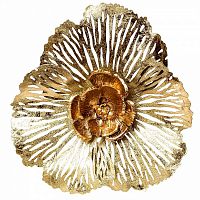 настенный декор цветок 1 золотой в Нижнем Новгороде