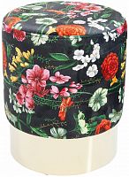 kare design пуф flores, коллекция "флорес" 35*42*35, полиэстер, дсп, сталь, мультиколор в Нижнем Новгороде
