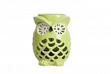 подсвечник-фонарь керамический зеленый сова baron, 21,5 см в Нижнем Новгороде